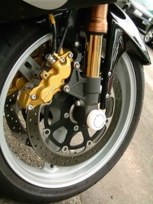 Chrániče přední vidlice, Suzuki (více modelů), bílé